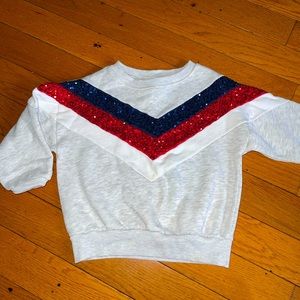 Zara girls sweatshirt